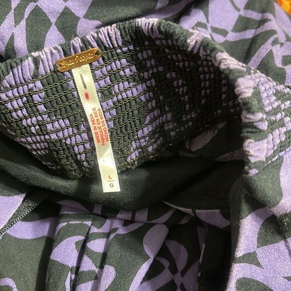 Free People Wide Leg Kira Jumpsuit Size Large Brand New - Picture 7 of 7